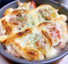 旬野菜のツナマヨチーズ焼き