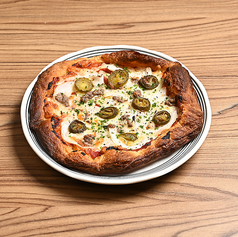 パイッツァ ハラペーニョとアンチョビ