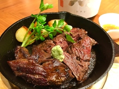 牛サガリのステーキ