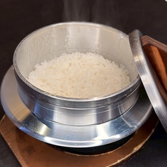 熊本県産　炊き立て釜炊きご飯