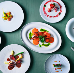 ANAクラウンプラザホテル長崎グラバーヒル Restaurant Pave パヴェのコース写真