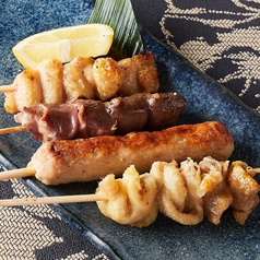 串焼き揚げ盛り(各4本)　