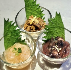珍味三種盛り