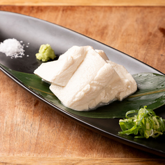 京都北山紫竹庵さんの恋豆富(塩わさびで)