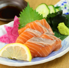 サーモンのお造り
