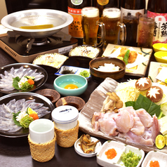 豚しゃぶ英 京都離れのコース写真