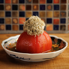 冷たいお出汁トマト