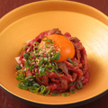料理メニュー写真&nbsp;山形牛炙りユッケ
