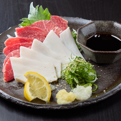 馬刺し二種盛り