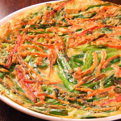 ニラ・野菜チヂミ