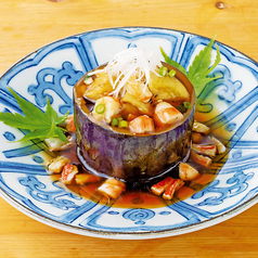米茄子焼き 海老・蟹あんかけ