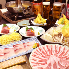 豚しゃぶ英 京都離れのコース写真