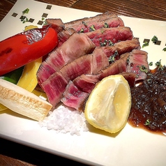 和牛肩ロース鉄板焼き