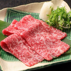 赤身の焼きしゃぶ