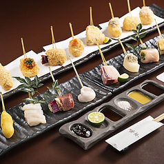 東京恵比寿 串亭 大名古屋ビルヂング3階のコース写真