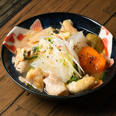 鳥かわ煮 エディの塩だし
