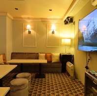 ★喫煙可★隣の部屋にはカラオケルームあり！