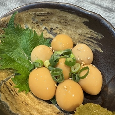 うずらの味玉 柚胡椒添え