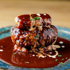 看板メニュー!特製ハンバーグとフォアグラのロッシーニ風