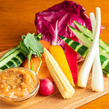 料理メニュー写真&nbsp;採れたて野菜のバーニャカウダ(ハーフ)
