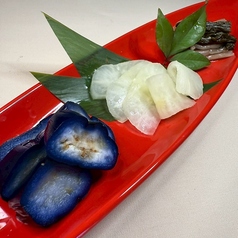 漬物三種盛り合わせ