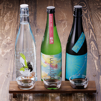 【日本酒をワイングラスで！】飲み比べも楽しめます！