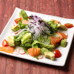海鮮カルパチョサラダ