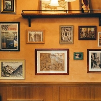 アートに囲まれた心地よい空間♪