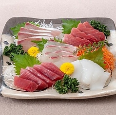 本日のお造り5点盛り合わせ