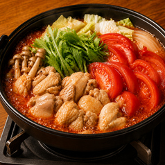 トマト鶏鍋(1人前)