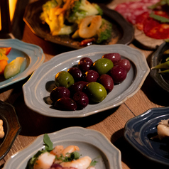 オリーブ盛り合わせ