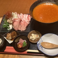 火鍋豚辛しゃぶ御膳