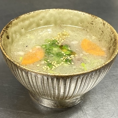 〆のひとくち テールスープ