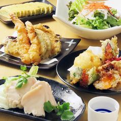天ぷらと日本酒 明日源のコース写真