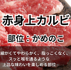 赤身カルビ/赤身上カルビ