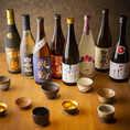 全国各地より、珍しい銘柄や希少なものなど約30種類程の日本酒を取り揃えております！