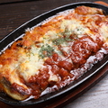 料理メニュー写真&nbsp;なすミートチーズ焼き