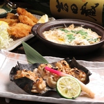 季節の食材を使った限定メニューなども豊富♪冬は白子や牡蠣などを使った料理等旬を楽しめます！！