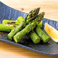 アスパラ岩塩焼き(2本)