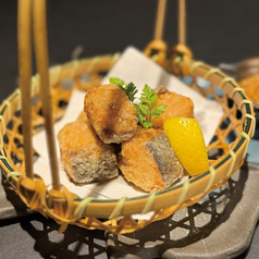 秋鮭のザンギ