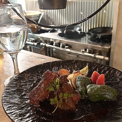 希少部位赤身ステーキメガネ