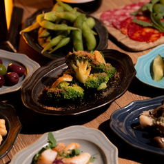 カラスミまみれのブロッコリーガーリック風味