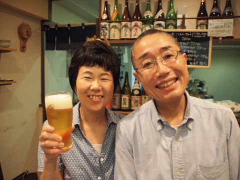 【駒沢大学】店主とおかみ、おいしいお酒と料理と笑顔でお待ちしています。