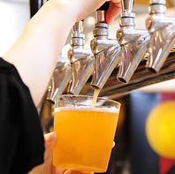 クラフトビールは常時8種類ご用意◎