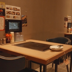 鉄板焼き お好み焼き 万八の雰囲気3