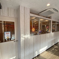 遊びと食事の楽園