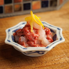 甘海老の酒盗和え