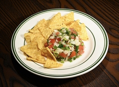 トルティーヤチップス サルサ添え