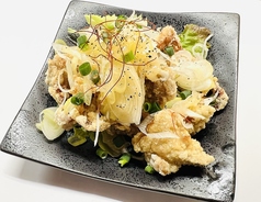 ねぎ塩鶏の唐揚げ