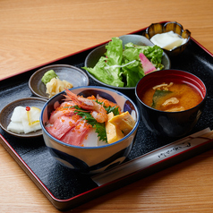 海鮮丼定食